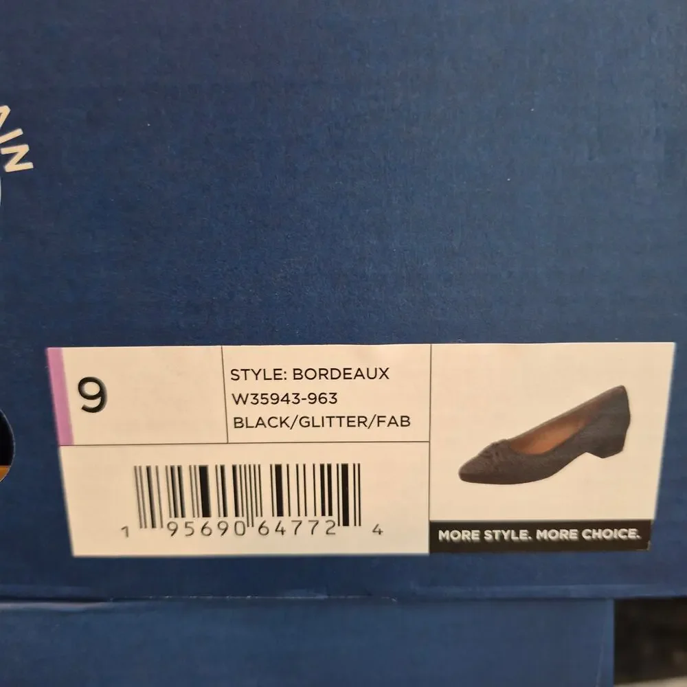 NEW White Mountain Bordeaux Pumps black women size 9 M - Picture 7 of 7